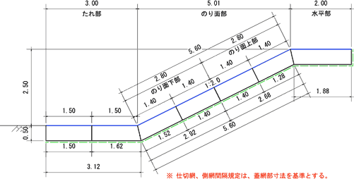 断面図のイメージ